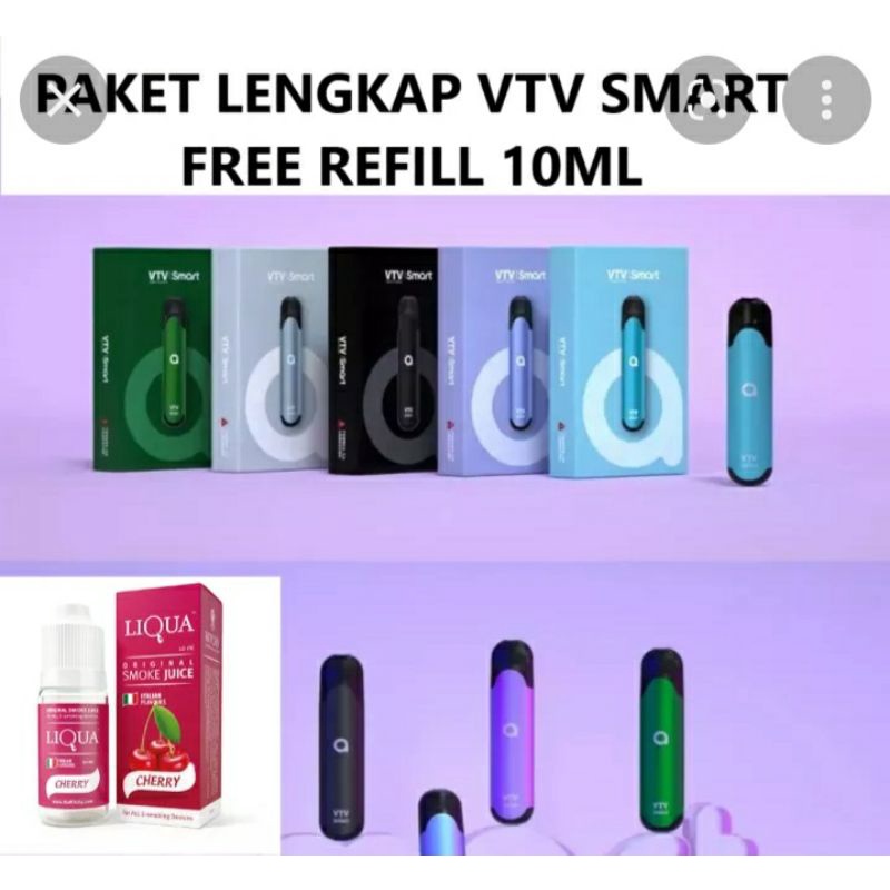 Paket Lengkap vtv gratis cairan10ml