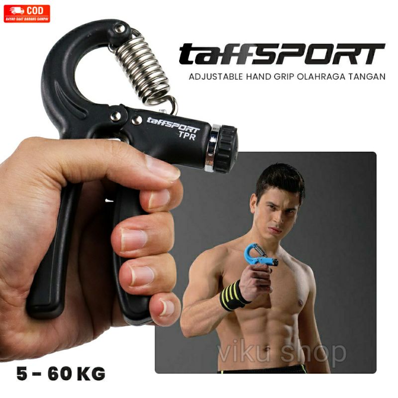 Handgrip Fitnes Olahraga Tangan Hand Grip Adjustable 5-60kg