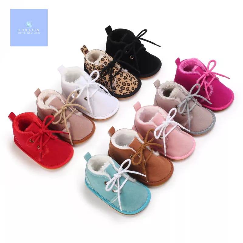 Sepatu Bayi Laki-Laki Boots SR-Prewalker Perempuan 0-14 Bulan