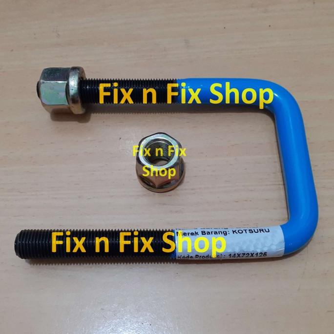 Ubolt 14X72X125 150 Bohel Begol Kawel Behel Per M14 14 X 72 X 125 5"