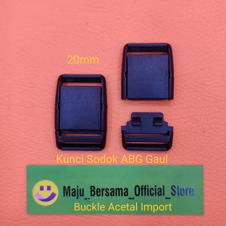 Buckle Acetal Import - Kunci Sodok ABG Gaul ( Sendal - HELM &amp; Ransel ) SK1