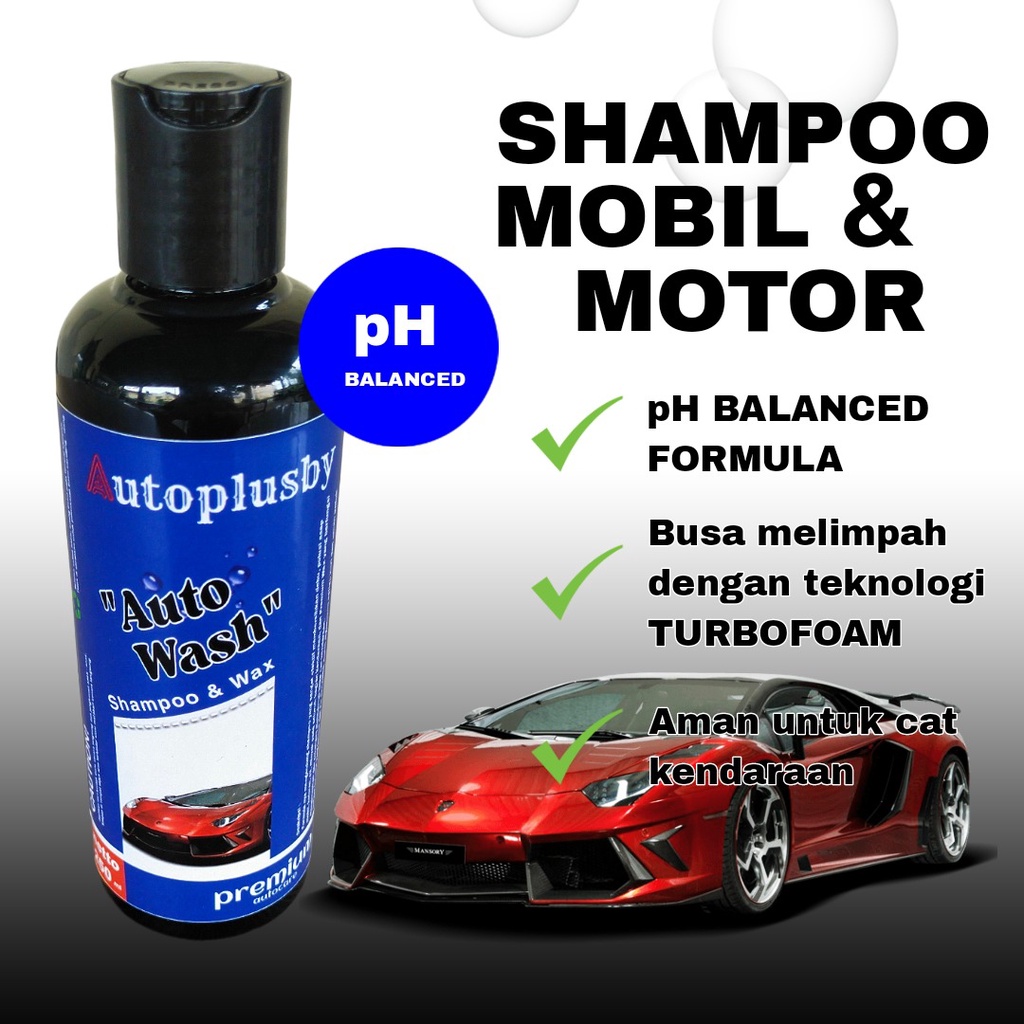 Sabun Cuci Motor Mobil Shampo Kendaraan Auto wash By Autoplusby