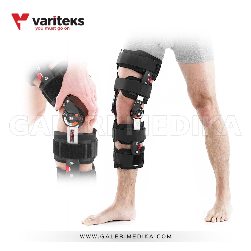 Variteks 858 Hinged Stabilizing Knee Brace Pasca Operasi Ligamen