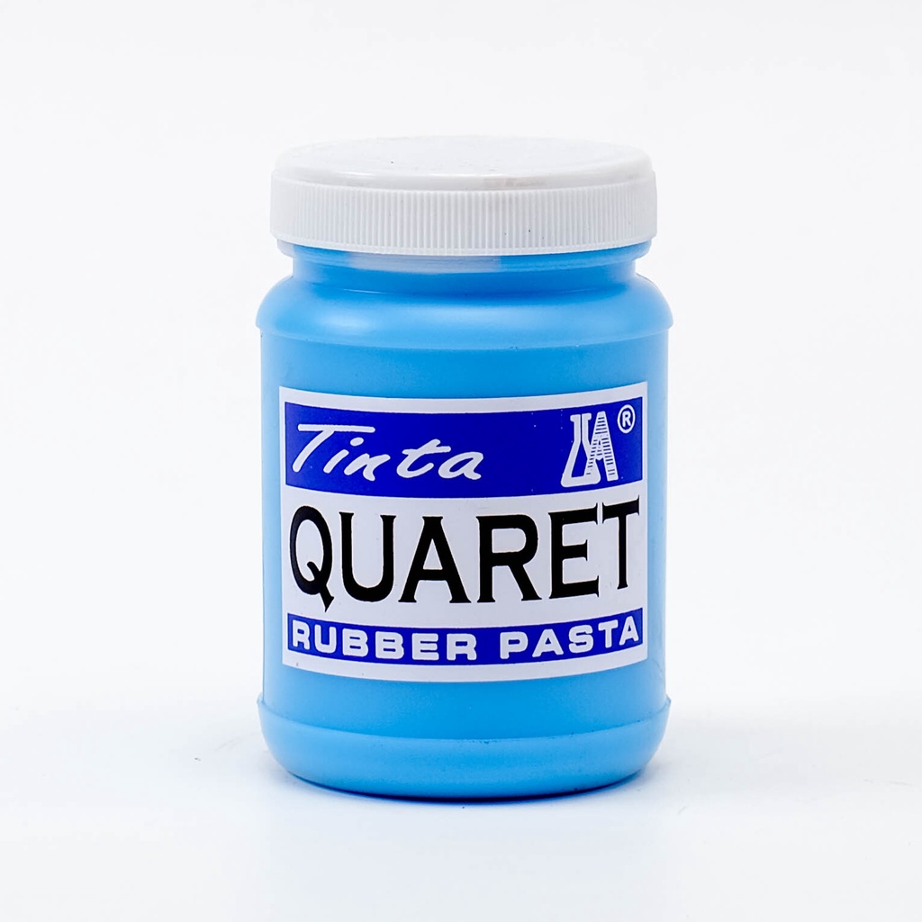 Cat Sablon Quaret Warna Biru Muda