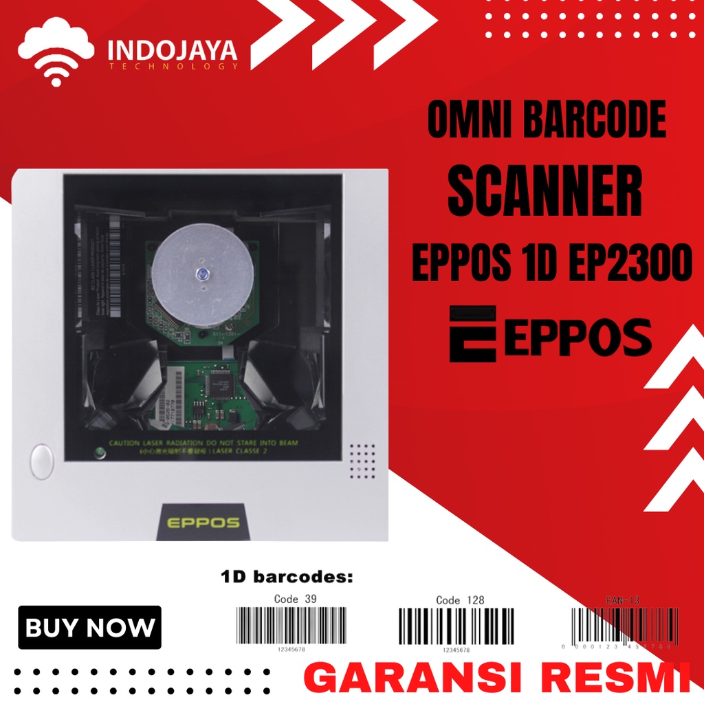 Omni Barcode Scanner EPPOS 1D EP2300.