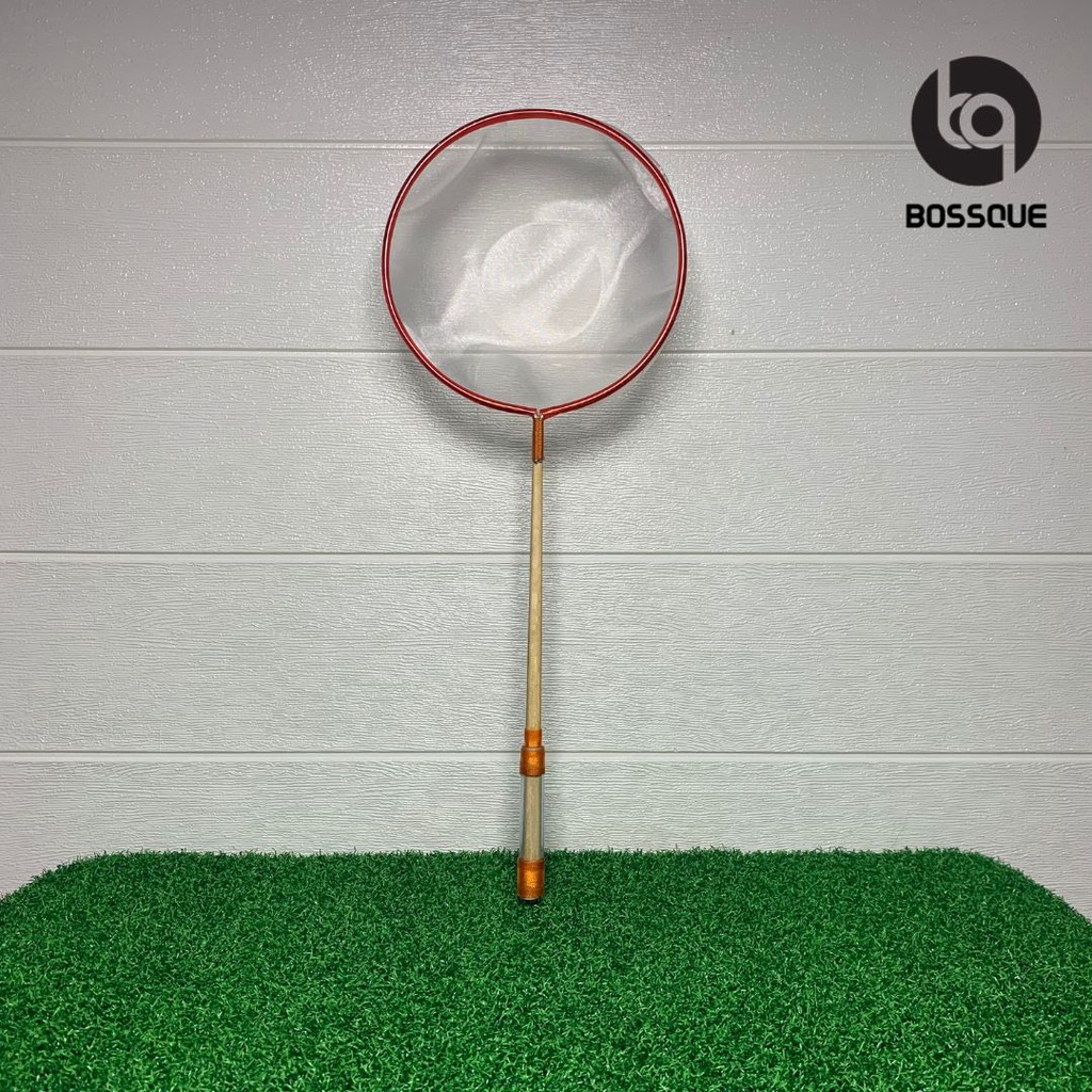 Serokan Ikan Ukuran Besar Diameter 15cm Stick Kayu Variasi Handle Saringan Kutir Jentik Kutu Air Enc