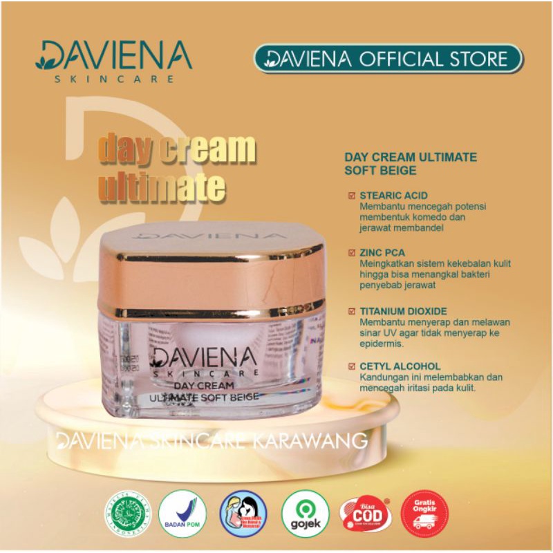 DAY CREAM GOLD SERIES|DAVIENA SKINCARE