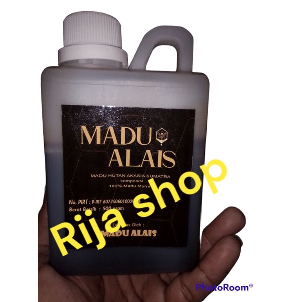 

madu alais murni 100% madu hutan akasia Sumatera 500 gram
