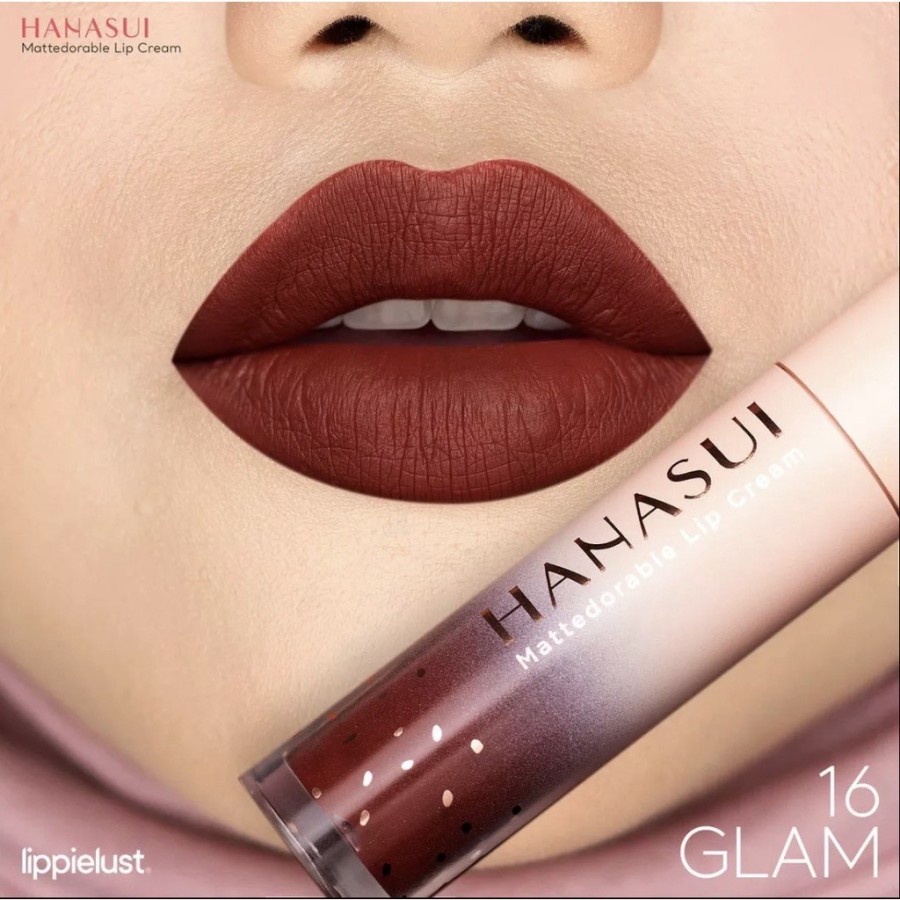 Hanasui Mattedorable Lip Cream | Matte Dorable LipCream Lipstick Cair