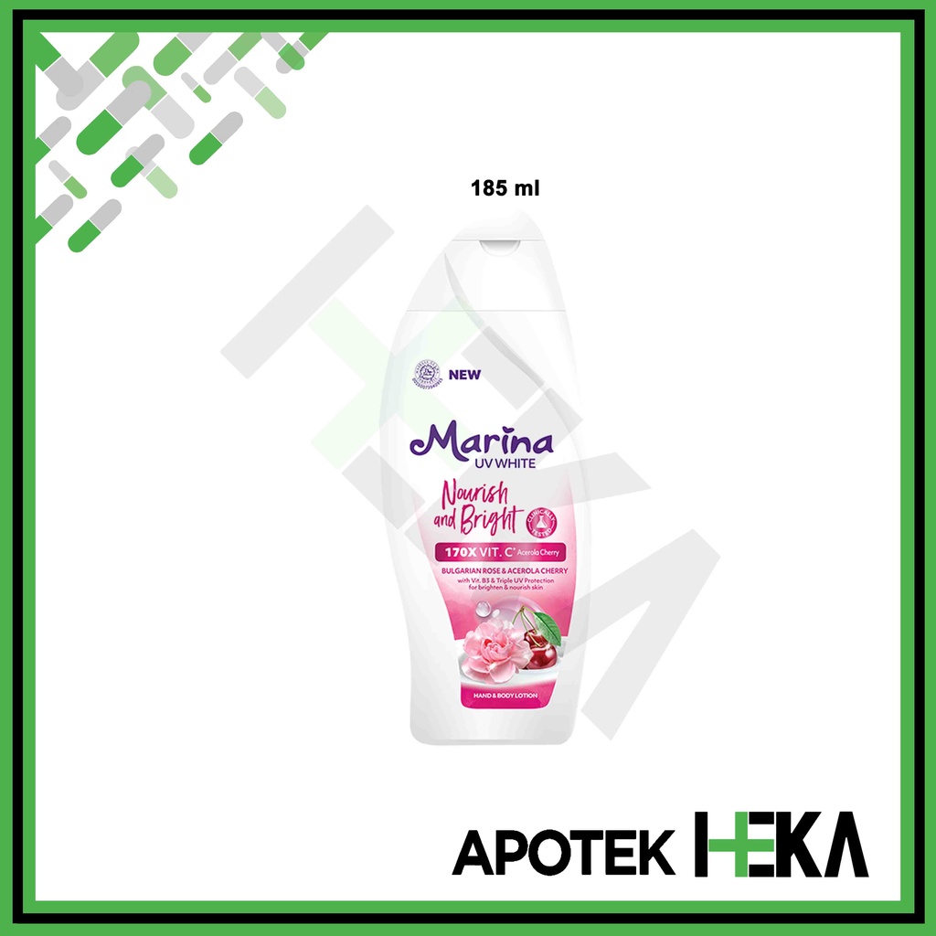 Marina UV White Nourish and Bright - Vitamin C Body Lotion (SEMARANG)