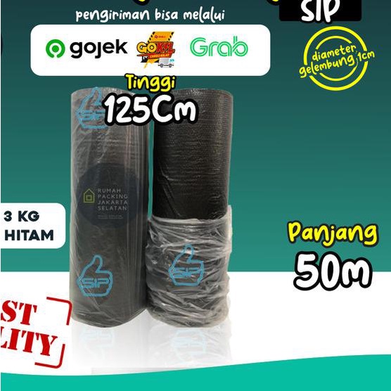

Bubble Wrap Murah - Hitam, 3 KG