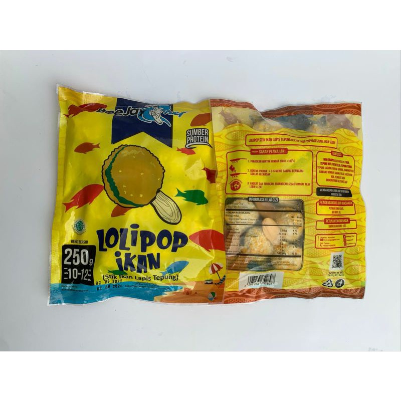 

Beejay Lolipop Ikan 250gram