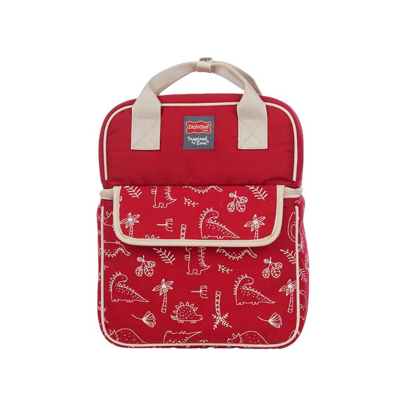 Dialogue Baby Cooler Bag Double Container Dino Series - DGC1014/tas pendingin botol