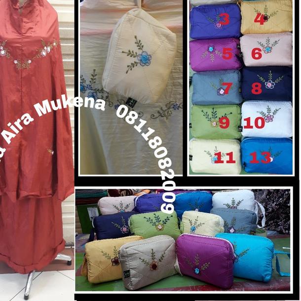 mukena parasut bordir