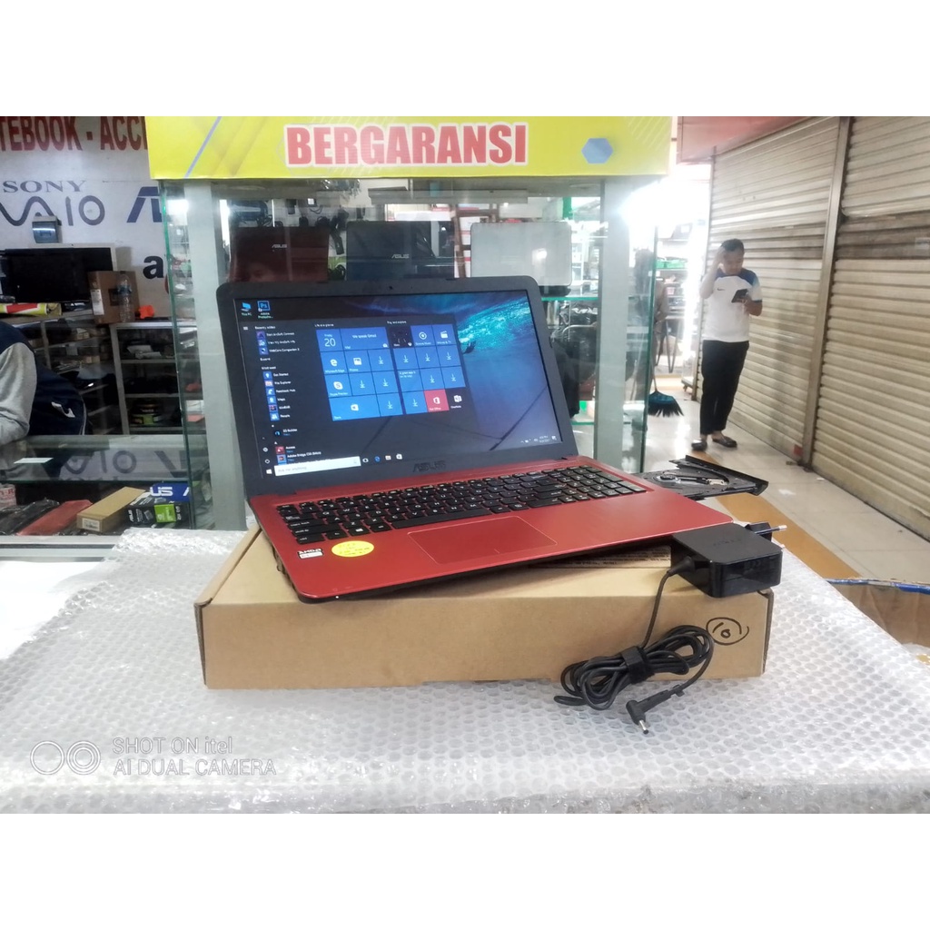 Promo...! Laptop Leptop Asus X540/X541 Generasi baru WINDOWS10 SSD 128GB  15 INCH Siap pakai