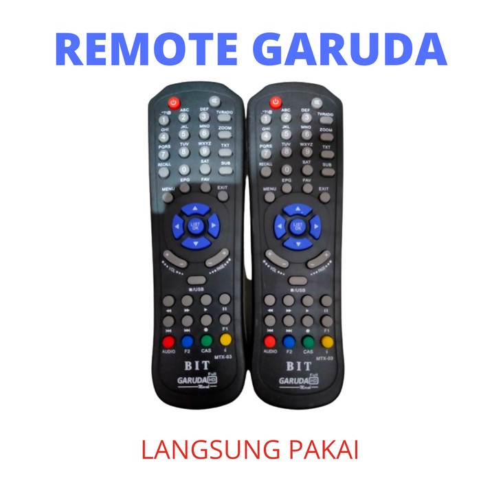 REMOTE RECEIVER PARABOLA - NEX PARABOLA - GARUDA - MERK BB - ORIGINAL