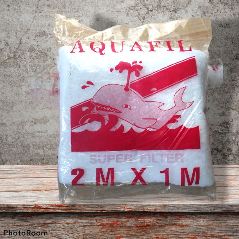 Busa filter kapas filter aquarium aquarium kolam 2Mx1M