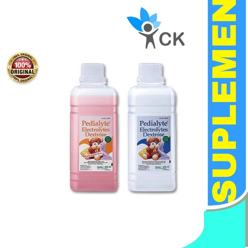 PEDIALYTE BOTOL 500 ML suplemen elektrolit untuk anak diare dan muntah