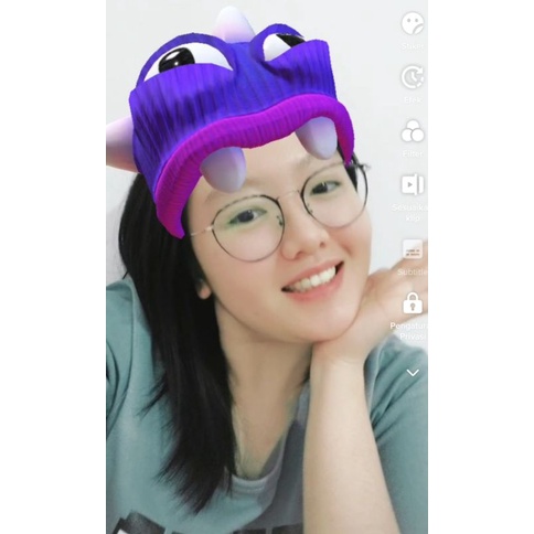 HANDMADE MONSTER FILTER TIKTOK BUCKET HAT/TOPI AESTHETIC/VIRAL/FYP/GEMAS/AESTHETIC ESTETIK/KAWAI STY