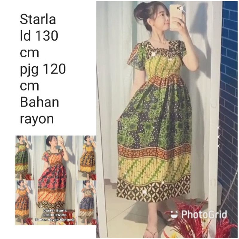 Dress wanita/dress/daster kekinian/daster/daster jumbo/daster busui/daster serut/daster serut dada/d