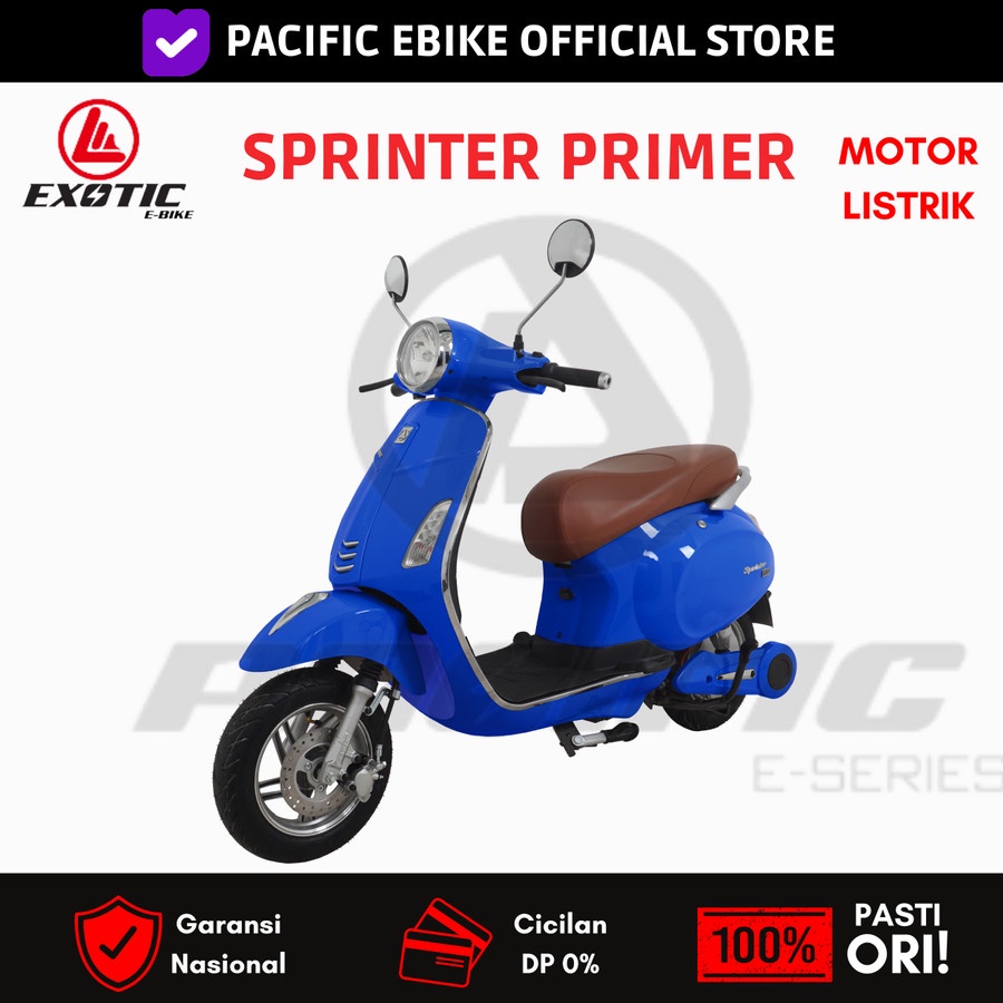 MOTOR LISTRIK EXOTIC SPRINTER PRIME 1500 Watt - YELLOW