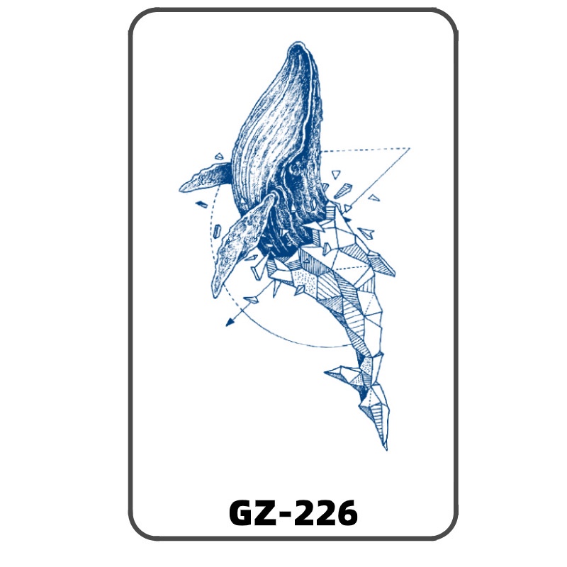 

【OKTATO】Stiker Tato Temporer 15 Hari | Anti Air & Tahan Lama | 11x18CM