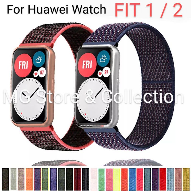 Strap Nylon High Quality for Smartwatch Huawei FIT 1 or FIT 2