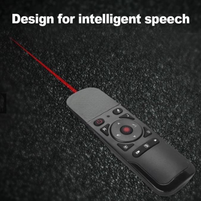 Remote Gyro Air Mouse Presenter Presentasi Power Point + Laser Pointer