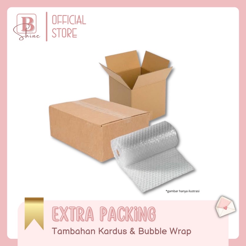 Jual Extra Packing Tambahan Kardus And Bubble Wrap Shopee Indonesia 2383