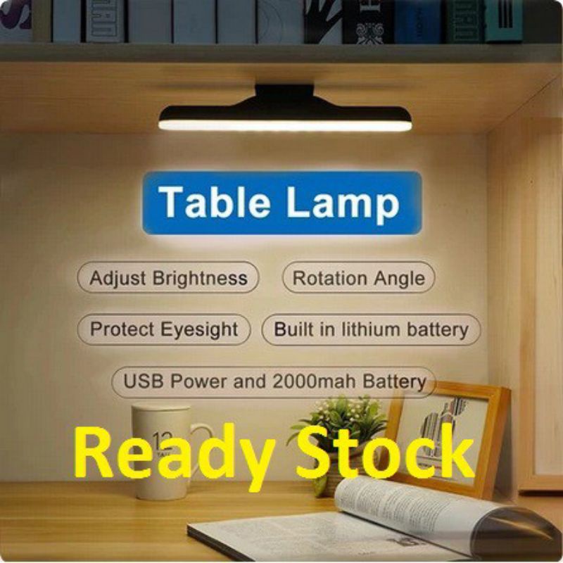 Lampu Belajar LED Emergency Baterai Rechargable Magnetic Makeup LED Lampu Baca Lampu Hias