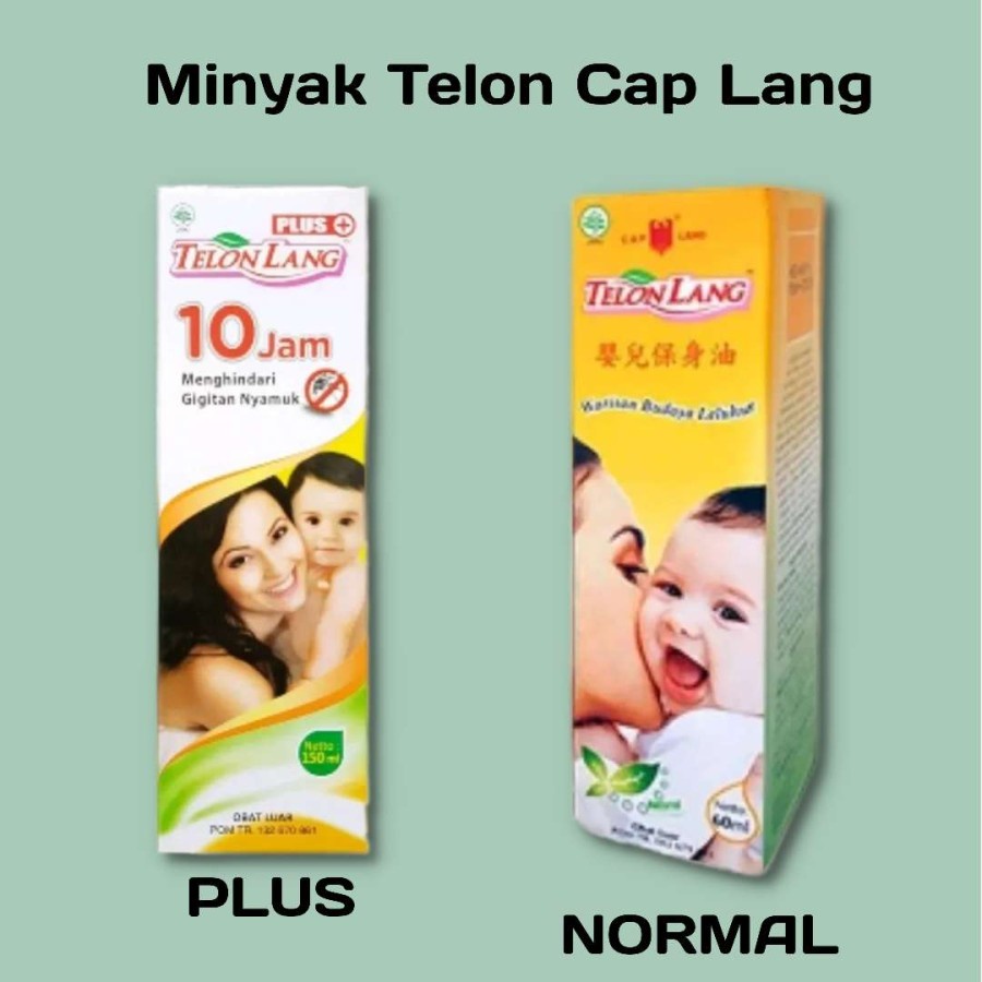 Minyak telon cap lang anti nyamuk telon plus 30ml 60ml 100m pijat bayi