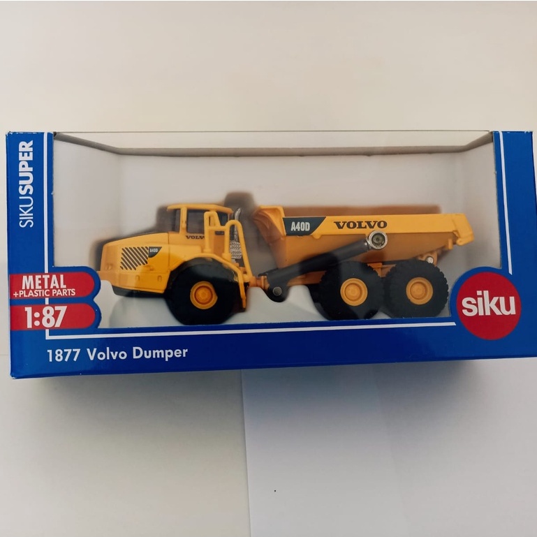 Diecast Alat Berat Siku Super Volvo Dumper scale 1/87 full metal