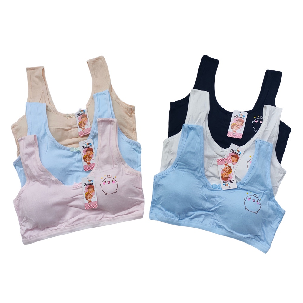 3PCS - Miniset Busa TIANA KID | Pakaian Dalam  Anak Remaja SD / SMP / - Miniset Busa CEWEK - BUSA BI