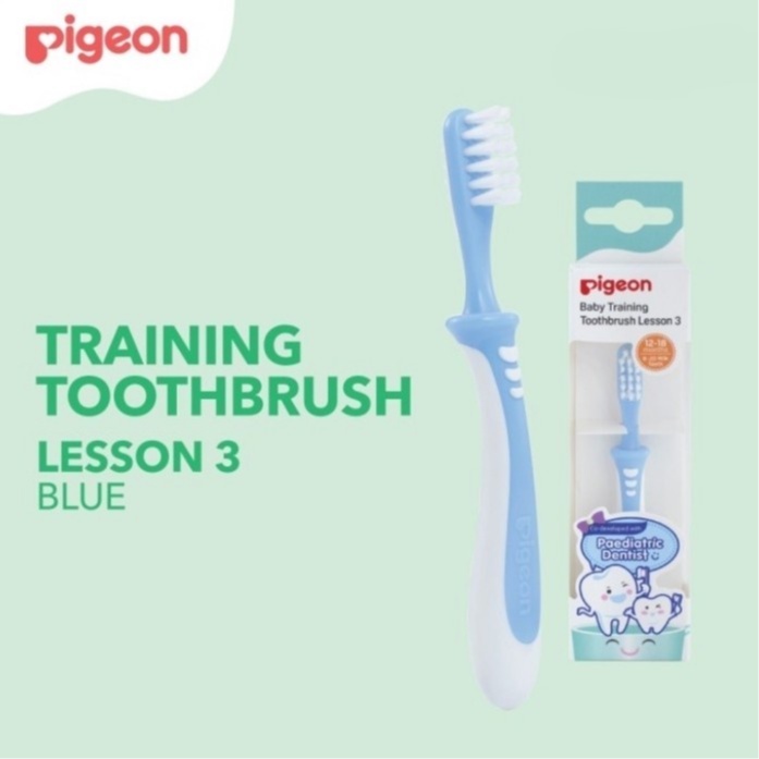 PIGEON Baby Training ToothBrush - Lesson 3