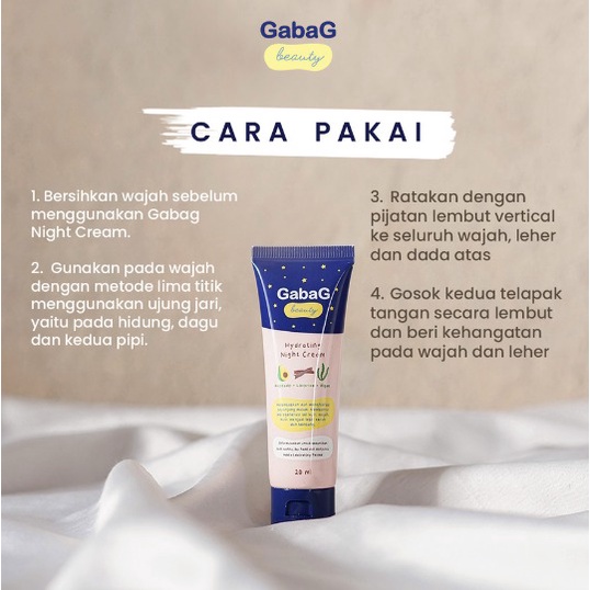 Gabag Beauty - Hydrating Night Cream 20ml