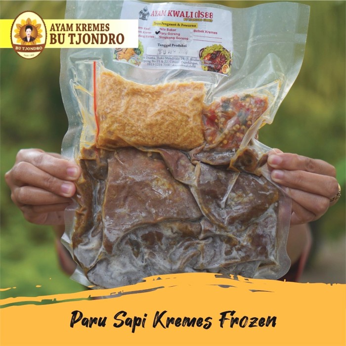 

FLASH SALE! Paru Sapi Kremes Frozen Siap Masak Dan Siap Saji