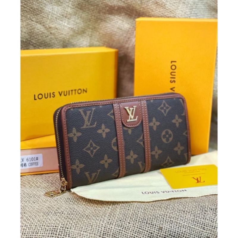 Dompet 1 Sleting Wanita Import Free box