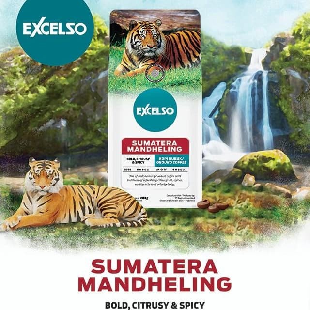 

EXCELSO SUMATERA MANDHELING KOPI BUBUK 200GRAM