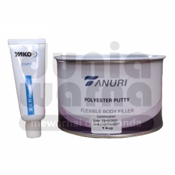 Dempul Mobil Tanuri 1 kg 1kg