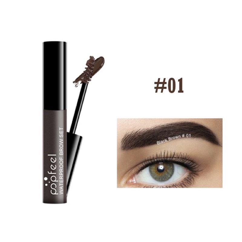 Pinsil alis gel korea black eyesbrow waterproof