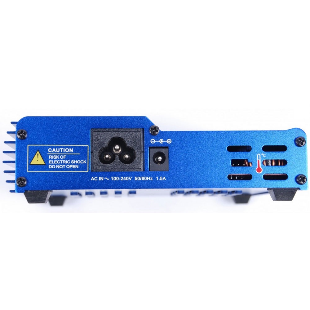 IMAX B6AC Charger Baterai LiPo dengan AC Adapter Integrated - OMBT27BL Blue