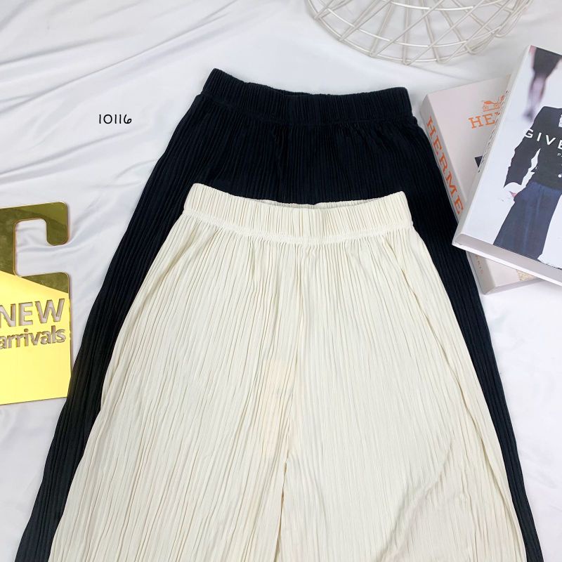 Celana Plisket Kulot Premium Lentur | Kulot Pleats Premium Import