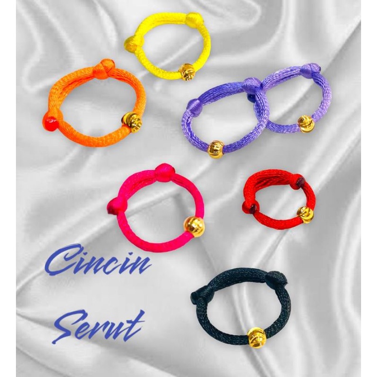 cincin serut//cincin replika emas//perhiasan