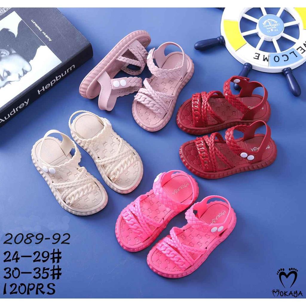 Sandal Let Anak Ban Kepang Silang Import Mky JSD-2089-92 24-29