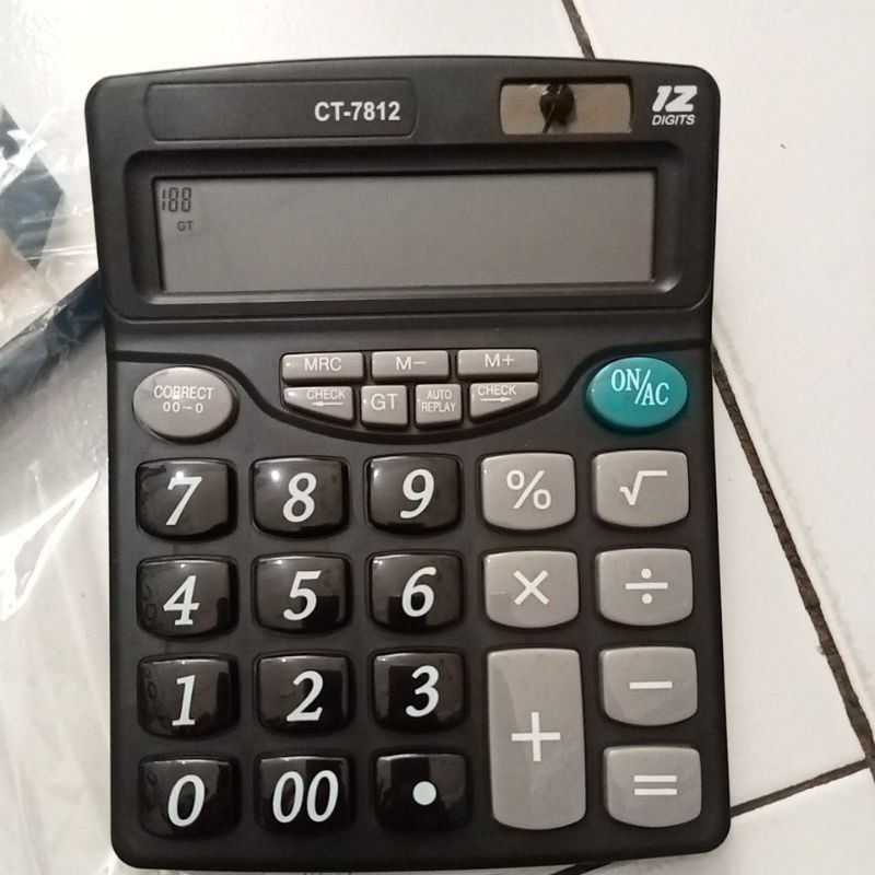 

kakulator citizen CT-7812 Besar