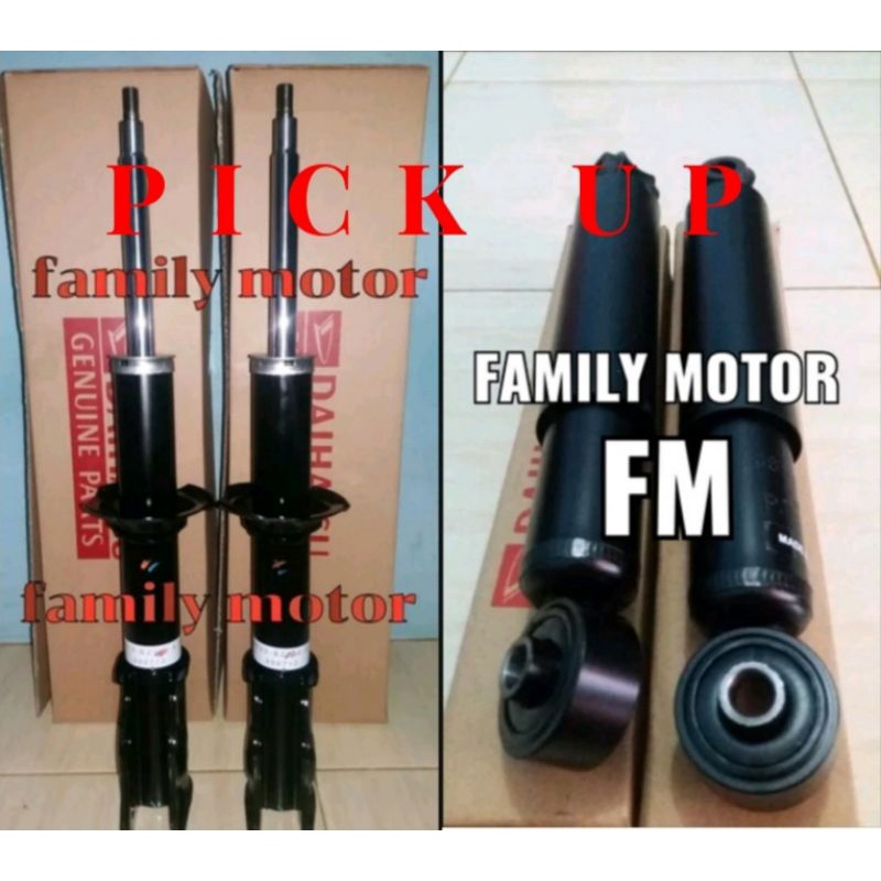 shockbreaker Shock absorber depan belakang mobil Daihatsu Gran Max Luxio pick up grand max set