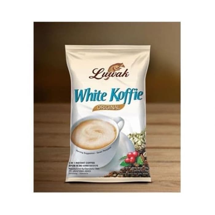 

KOPI LUWAK WHITE COFFEE 1 DUS 20 RENCENG