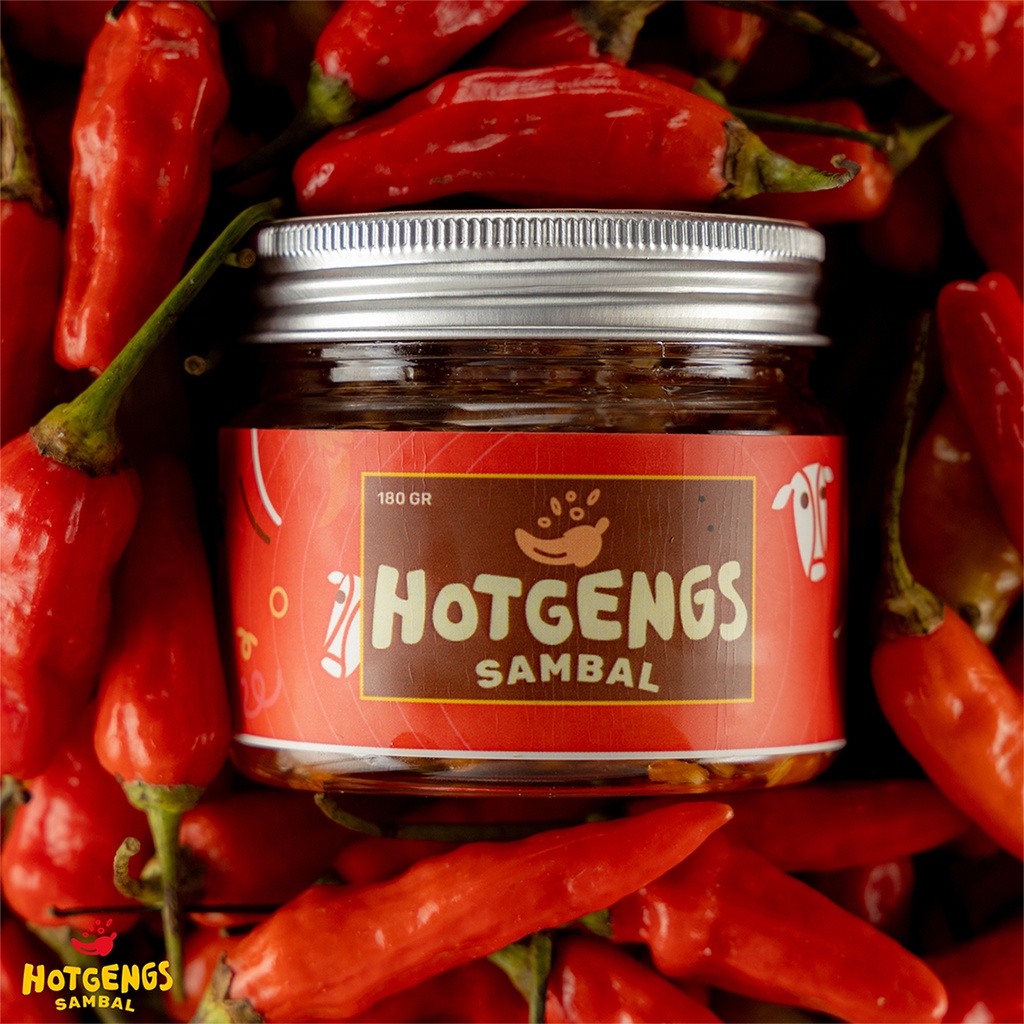 

Sambal Hotgengs 170 Gram 15 Varian Rasa. Sambel Bawang dengan Aneka Topping