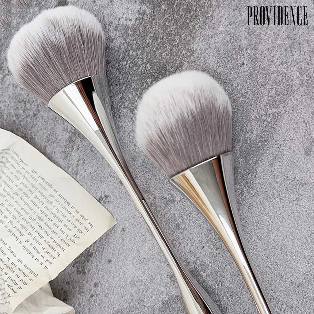 Kuas Makeup Bentuk Bohlam Bahan Bulu Lembut Untuk Bedak Tabur