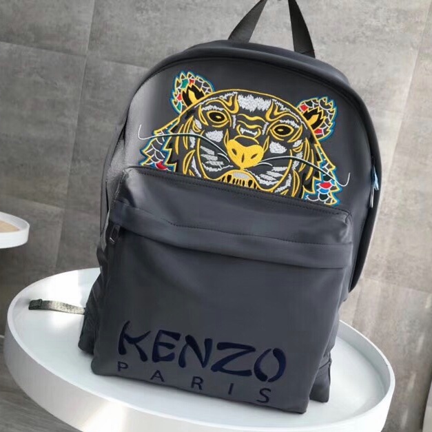 KZ15BB08  k-z backpack New tiger head embroidered letter embroidered nylon canvas backpack  beibao